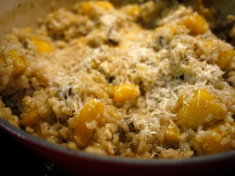 pumpkin risotto